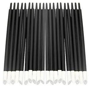 Printhead Swabs | Angled Super Porous PU Tip 5mm, Black/White, 100 pcs | Cat. # ITS-100
