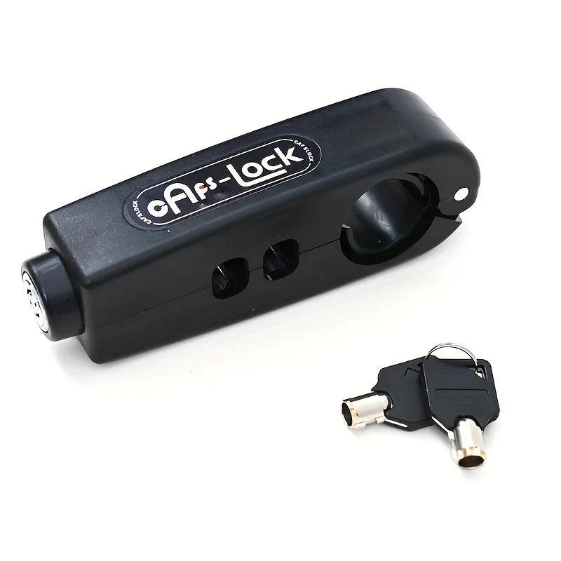 Bike Anti-Theft Lock Electric Bicycle Brake Handlebar Grip Lock Portable Prevent Theft Bike Motorcycle Locks Cycling Accessories
