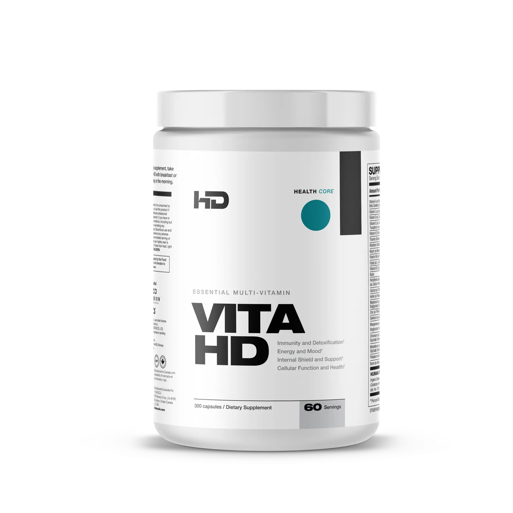 HD Muscle VitaHD Full Spectrum Vitamin and Mineral Supplement 