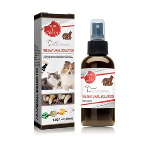 Pet Teeth Cleaning Spray for Dogs and Cats - Tartar Remover, Plaque Remover, Bad Breath Eliminator