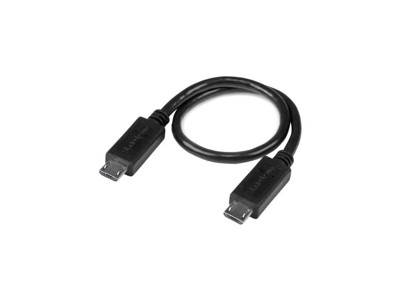 StarTech UUUSBOTG8IN 8in USB OTG Cable - Micro USB to Micro USB - M/M - USB OTG Adapter - 8 inch