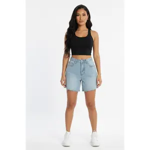 Light Stone Wash Shorts