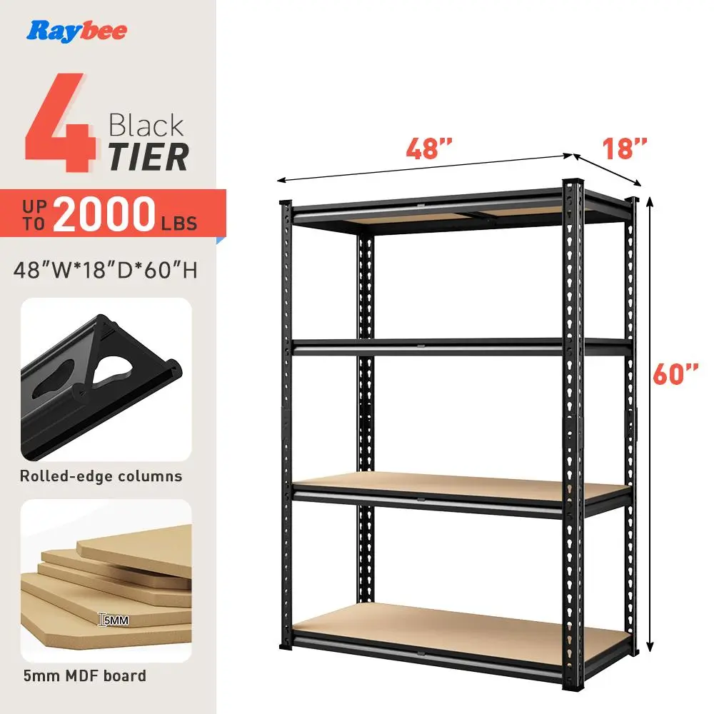 4 Tier-48W*18D*60H