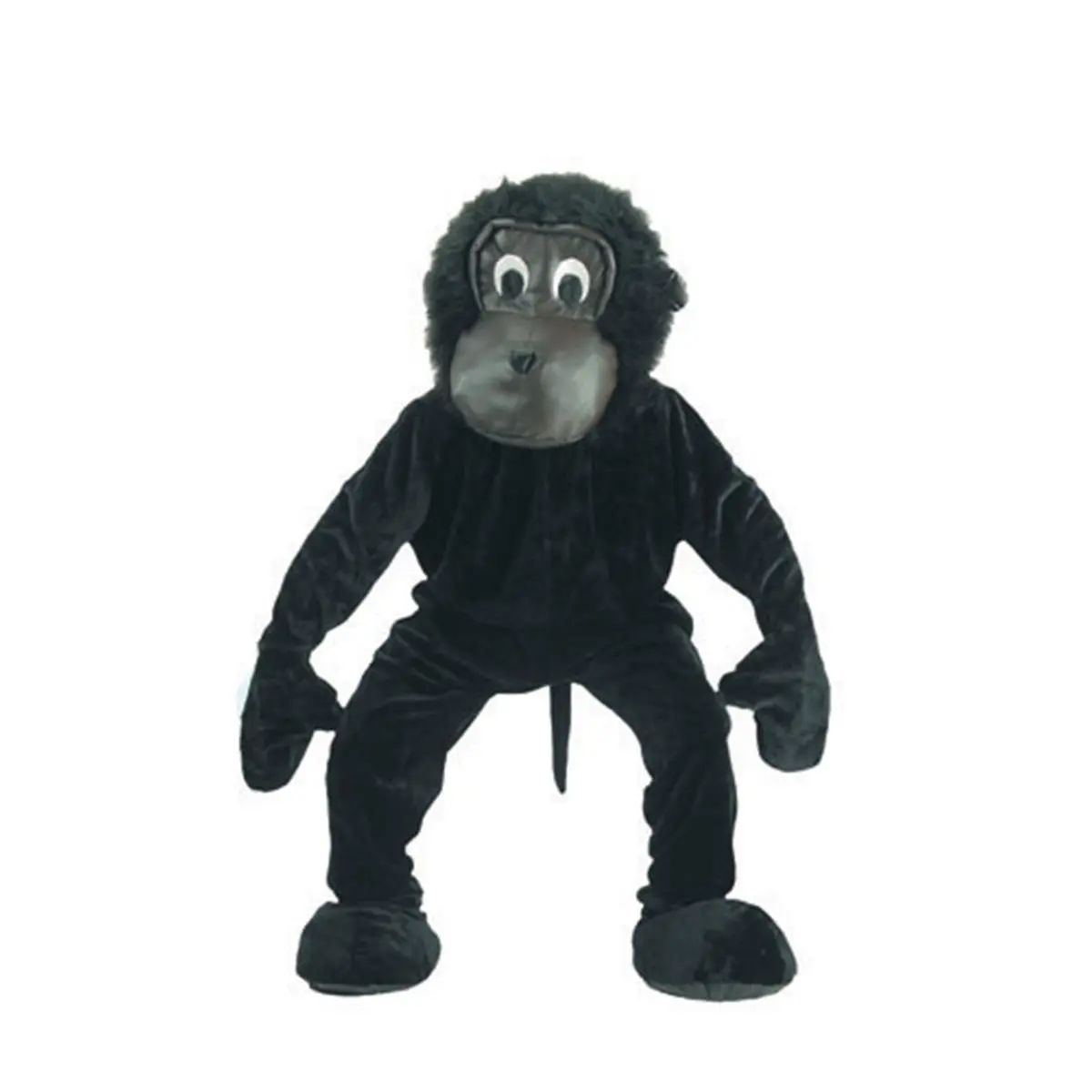 Dress Up America 302-Adult Scary Gorilla Mascot Costume Set - One Size Fits Most