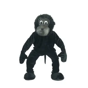 Dress Up America 302-Adult Scary Gorilla Mascot Costume Set - One Size Fits Most