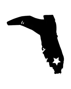 Florida Cowboy Boot Vinyl Sticker – 4×5″ Car, Laptop & Bike Decal, Any Color