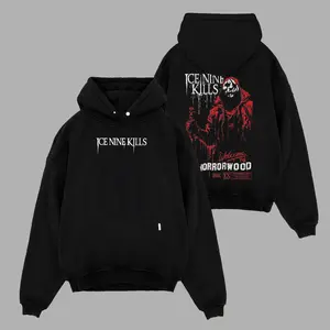Ice Nine Kills  Welcome to Horrorwood t-Shirts, dexter merch,T-shirt with double print, cotton street fashion pattern, Vintage Tee, Graphic Tees, 90s graphic tees, movies Shirt, Unisex T-Shirt, Gift For Men Women Casual Menswear Top Aesthetic
