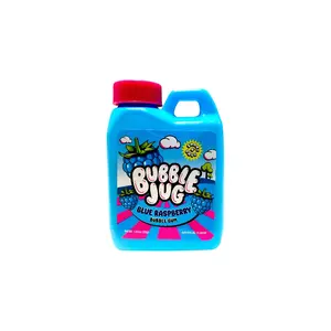 Bubble jug blue raspberry bubble gum