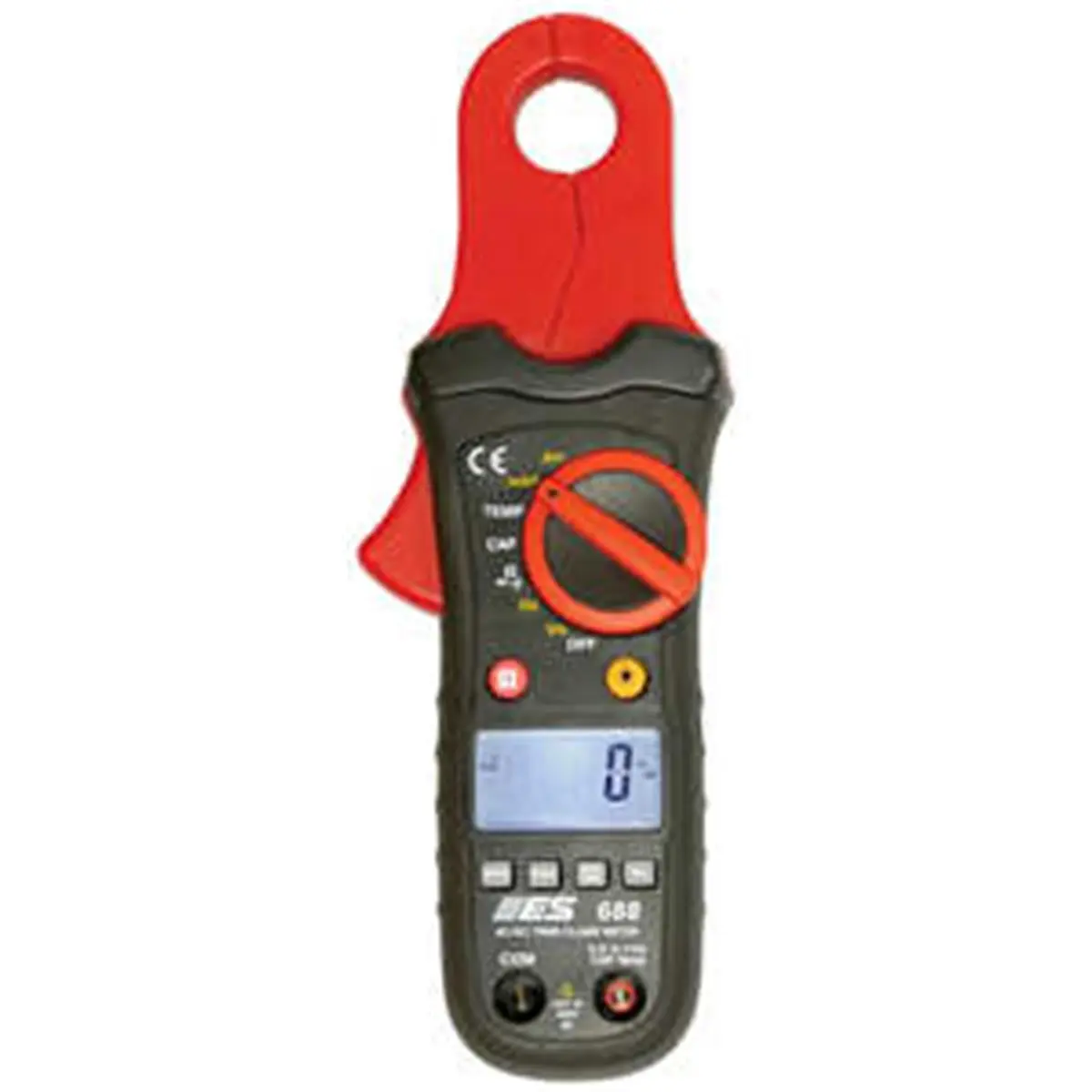 Electronic Specialties 688 Premium Low Current Clamp Meter with GM, 5/8 in. Size, 3/8 in. Drive, Soft Grip Handle, Rubber Boot for Asian Vehicles