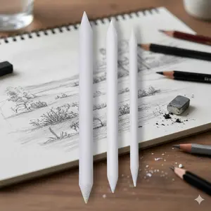 Professional Blending Stump Set for Artists: Anti-Slip Grip, Unbreakable Blending Tools, Smudge-Proof Sketching Kit, Portable Drawing Supplies for Sketching, Journaling, and Fine Art, Art Materials, Art Craft Supplies