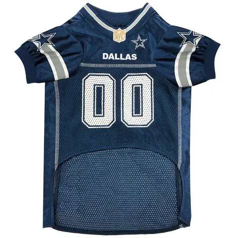 PETS FIRST NFL DALLAS COWBOYS MESH JERSEY FOR DOGS