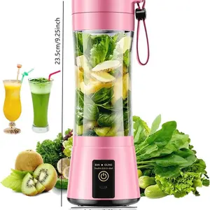 Portable Juicer Cup for Home Use, Outdoor Travel Mug, Rechargeable Juice Blender, Goddess Style, Convenient and Lightweigh leak proof design Mini Electric Juice Blender