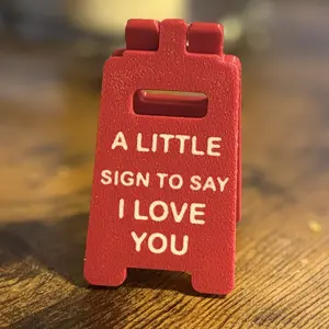 Mini I Love You Sign – Romantic Valentine's Gift