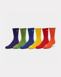 Mens Nike Everyday Plus Training 6-Pack Socks