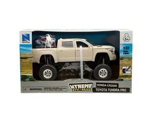 New Ray 1:32 Tundra Pro With Honda CR250R Tan Color Xtreme Off-Road