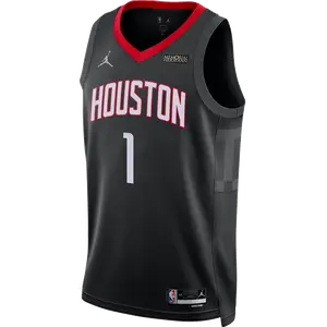 Men's Houston Rockets Jordan Brand Amen Thompson Statement Edition Swingman Jersey
