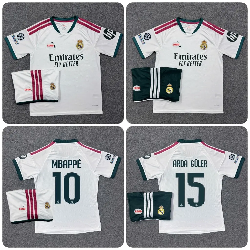 Bernabeu 26/27 Home Soccer Jersey Set | Premium Polyester Kit
