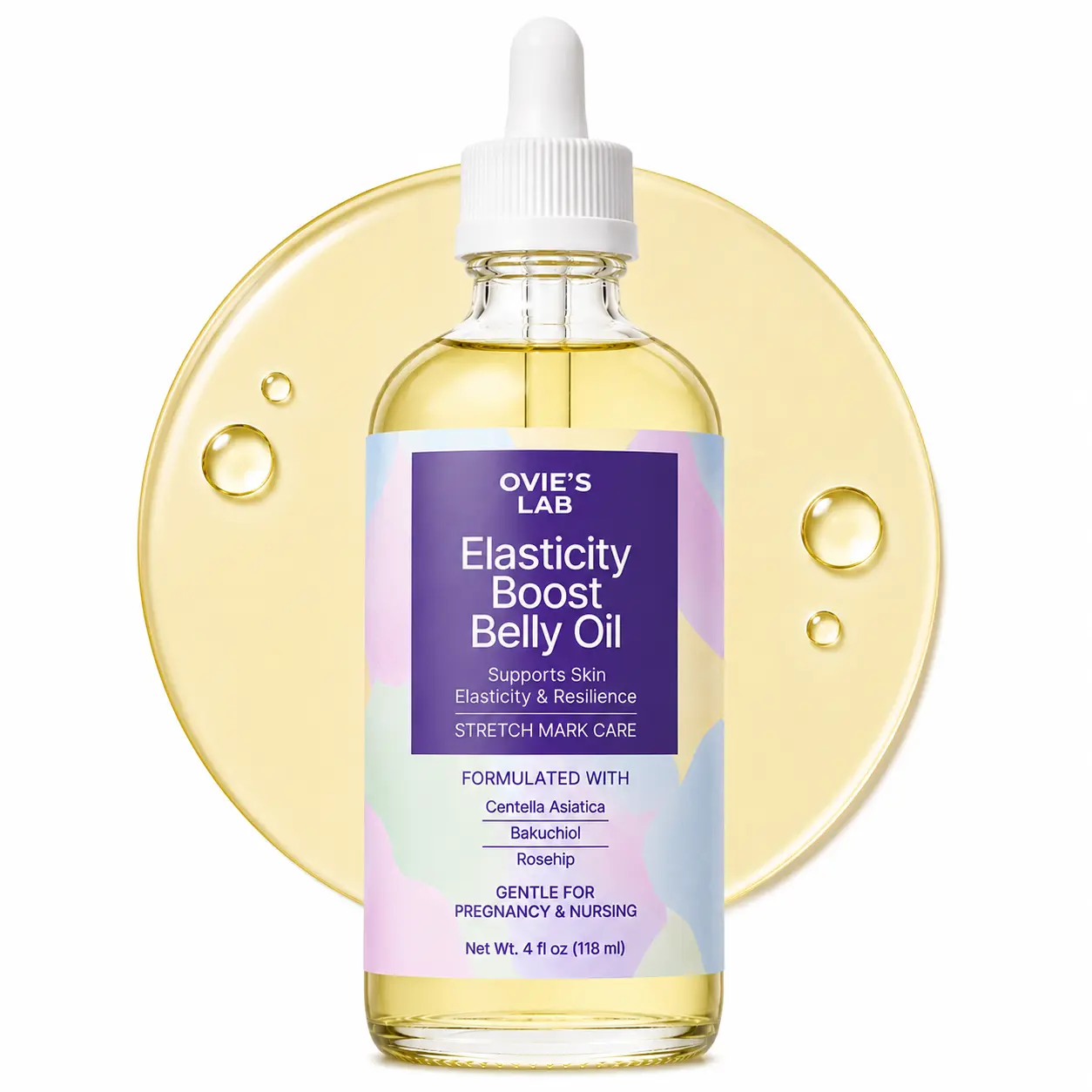 Elasticity Boost Body Oil | Moisturizing & Nourishing Oil - Softens & Conditions Skin - Lightweight Daily Body Care