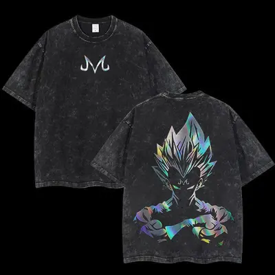 Vegeta Oversized Gym Shirt TikTok Shop