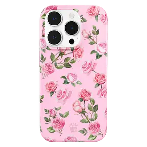 Velvet Caviar Baby Pink Roses iPhone Case - Cute, Trendy & Stylish Phone Cases for iPhone - Drop-tested Cases for iPhone with Shockproof Protection.