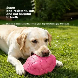 Pet Dog Toy Rubber Turtle Shell, Durable and Bite-Resistant, Relieves Boredom, Interactive Toy for Large Dogs, Training and Self-Entertainment Toy