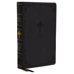 Nabre, New American Bible, Revised Edition, Catholic Bible, Large Print Edition, Leathersoft, Black, Comfort Print: Holy Bible -- Catholic Bible Press - Bible