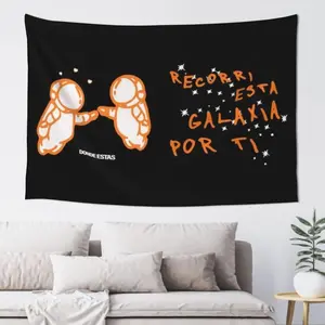 Ivan Cornejo Mirada Tapestry Wall Hanging Home Decoration Wall Blanket Dormitory Living Room Bedroom Backdrop Poster Cotton Decorative Linen Light