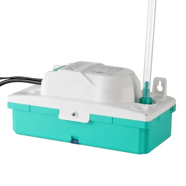 Condensate Pump, 1/24 HP, 110 GPH, 24 ft Lift, 100-240V Automatic AC Condensation Removal Pump with Safety Switch & 20 ft Tubing, for Air Conditioner, Dehumidifier, HVAC, Furnace, Ice Maker