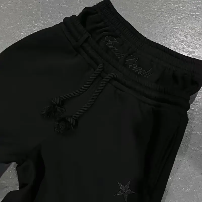 2025 Baggy Double Waist Sweatpants - Waisted Sweatpants Workout Active Joggers Pants Casual Fathersdaygift sweatpantsmen track pants