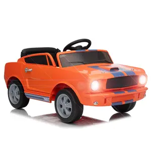 GARVEE Licensed Shelby Electric Vehicle | 12V Ride-On Toy with Remote Control, LED Lights, MP3, and Bluetooth | Exciting Outdoor Fun for Young Riders
