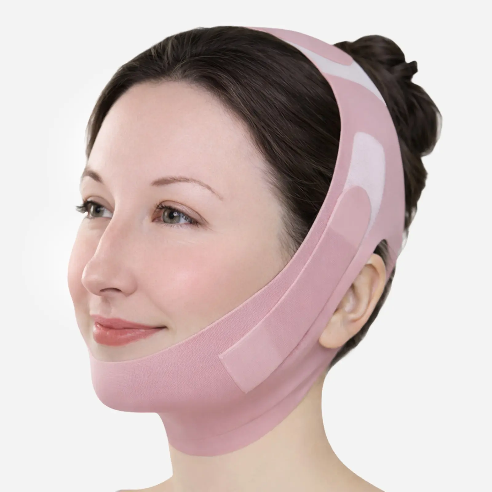 Reusable V-Line Face Shaper Mask - Lightweight, Adjustable, Durable Skincare Tool for Facial Contouring, Gentle Chin Compression, Puffiness Support, Relaxing Daily or Nighttime Use