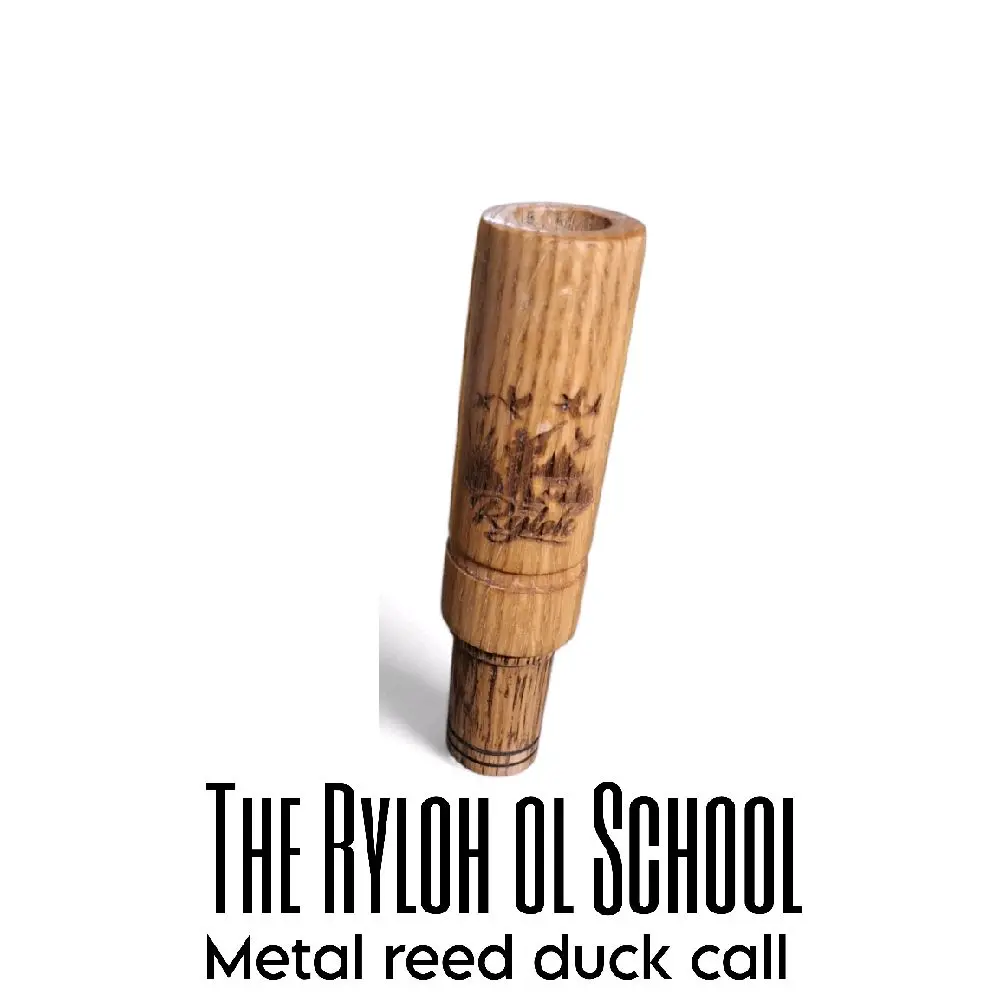 The Ryloh Ol School metal reed duck call