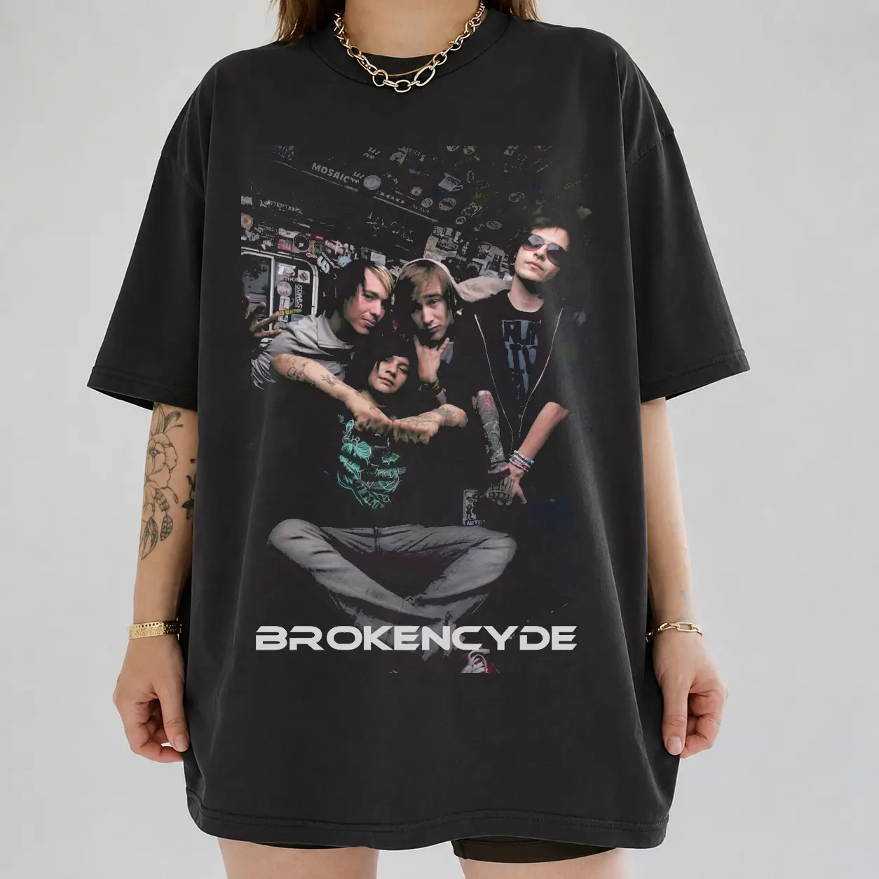 Brokencyde Emo Streetwear Gift For Fans T Shirt
