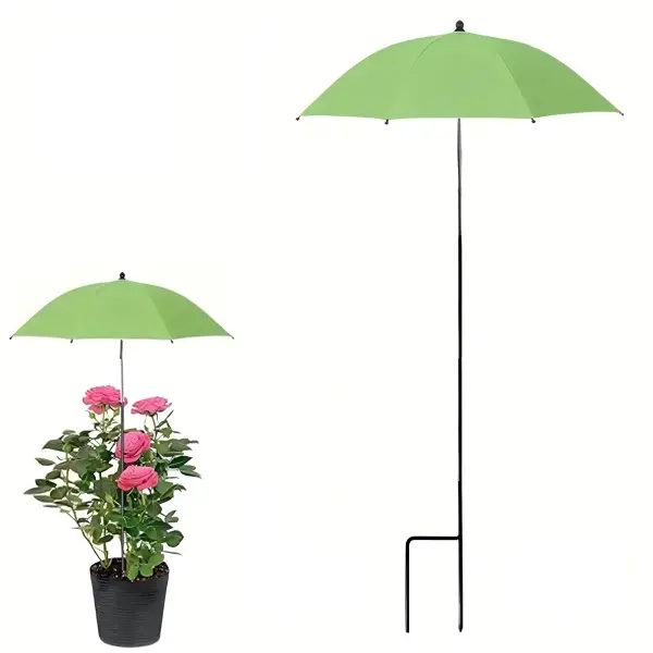 Plant Umbrellas for Outdoor Plants, 1 Pack Garden Plant Shade Umbrella, Heat Protection Sun Cover for Potted Plants and Garden Beds, Provide Shade from Blazing Sun