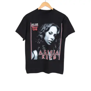 Alicia Keys T-Shirt, R&B Tee, Y2k, Unisex T-Shirt, Gift For Men Women Womenswear Menswear Top Streetwear