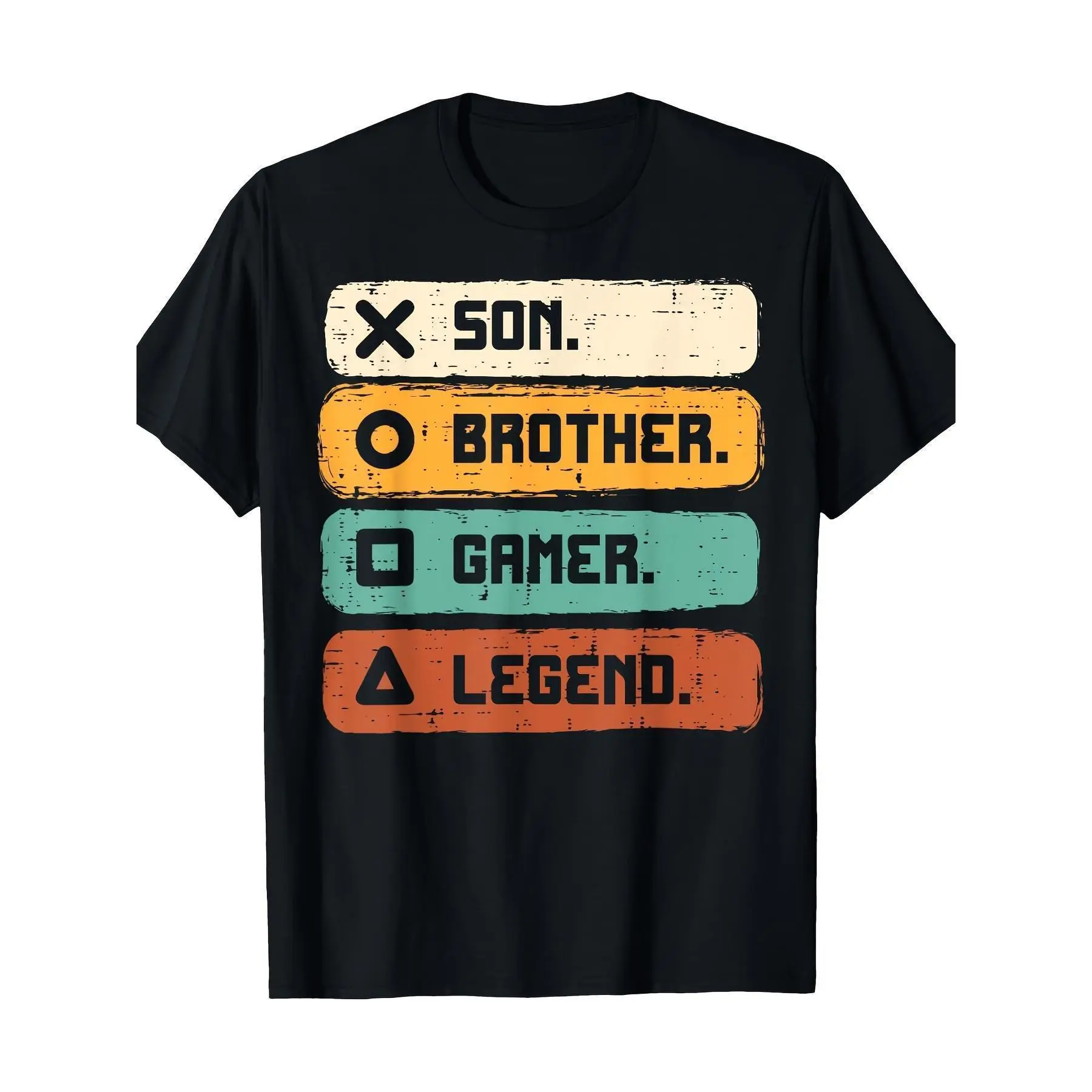Game T-Shirt for Son, Brother, Teens, and Boys - Gaming Men's T-Shirts with Fun Design - Quality Fabric and Casual Style