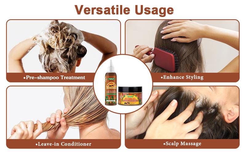 Natural Batana Oil for Hair Growth - Pure Organic Hair Oil for Strengthening and Thickening, Raw Batana Oil for Healthy Hair (2 Pack) Natural Batana Oil for Hair Growth - Pure Organic Hair Oil for Strengthening and Thickening, Raw Batana Oil for Healthy Hair (2 Pack)