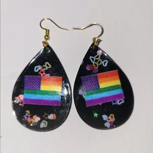 Resin earrings
