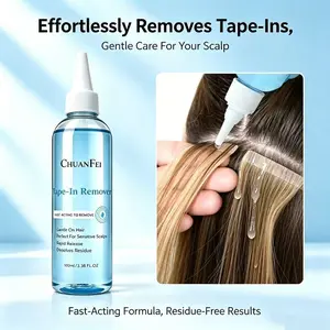 Hair Extension Remover Tape, Wig Glue Remover, Lace Glue Remover, Adhesive Remover for Hair Extensions, Gentle and Non-Irritating Formula