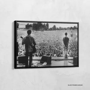 Liam Gallagher Poster, Oasis Knebworth 1996 Stunning Poster Print, Music Legends, Music Room Wall Art Decor, Gift For Jazz Lover