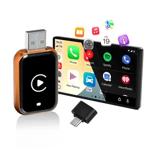 2026 Mirror Wireless Carplay Adapter, Compatible with Apple and Android, Wired to Wireless Converter, Carplay/android Auto Plugin