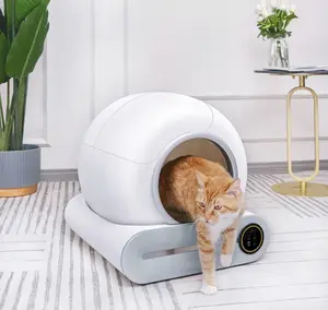 Automatic Cat Litter Box Self Clean 65L Odor Removal
