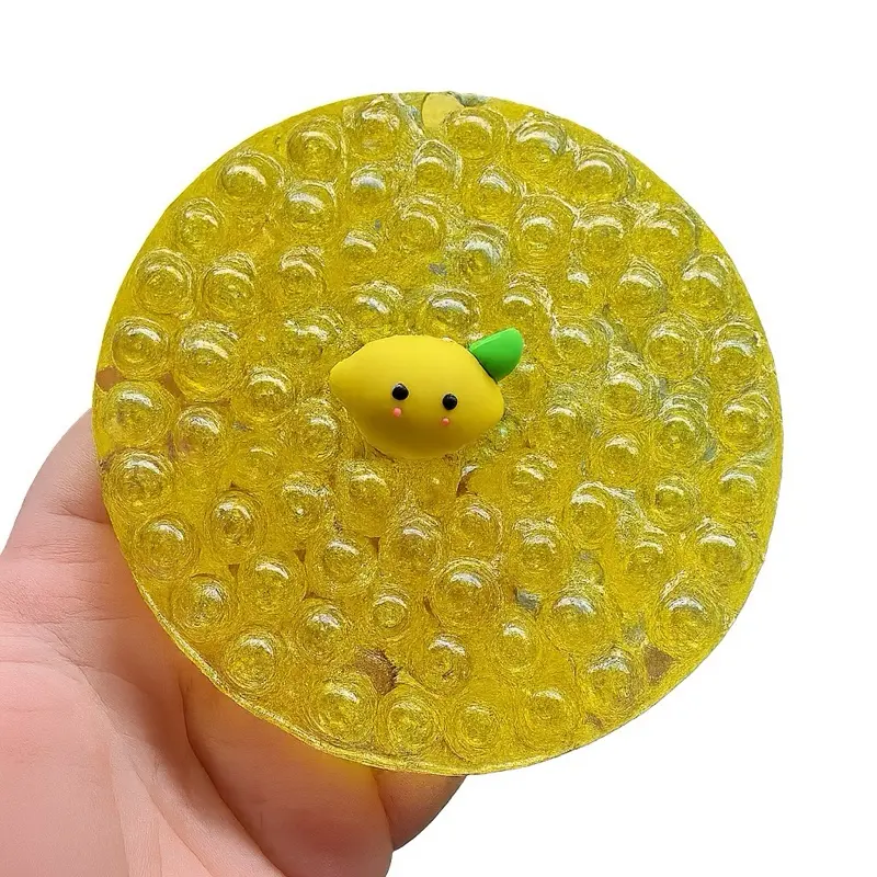 Lemonade Bliss Gel Sensory Pad for ADHD & Anxiety Relief Skin Picking Dermatillomania Nervous Energy Calming Effect Picky Pads for ADHD & Anxiety Relief Skin Picking & Nervous Energy Management