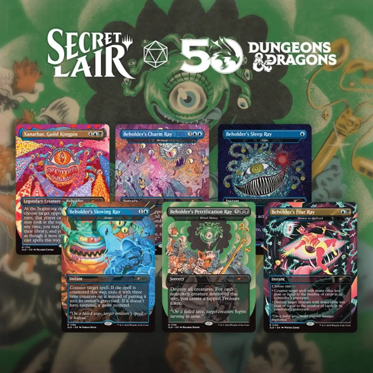 Magic The Gathering Secret Lair: Death Is in the Eyes of the Beholder I - TikTok Shop Magic The Gathering Secret Lair: Death Is in the Eyes of the Beholder I - TikTok Shop
