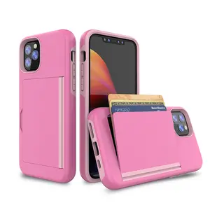 Rome Tech Dual-Layer Wallet Case for Apple iPhone 13 Mini – Rugged Protection with Card Slots, Non-Slip TPU + PC Armor, Raised Bezel Screen & Camera Protection, Full-Coverage Design