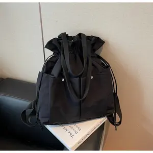 1 Women's Insulated Lunch Tote Bag with Drawstring Design, Portable Lunch Bag, Thermally Insulated Cooler for Office Lunches, Ideal for Work, Picnics & Daily Commutes