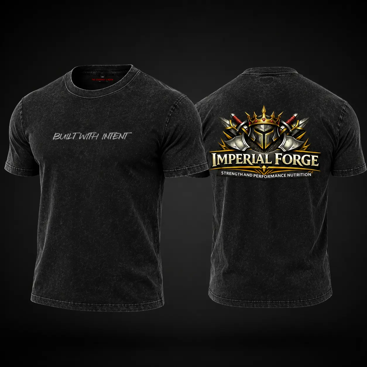 Men's Heavyweight Pump Cover T-Shirt Cotton Menswear