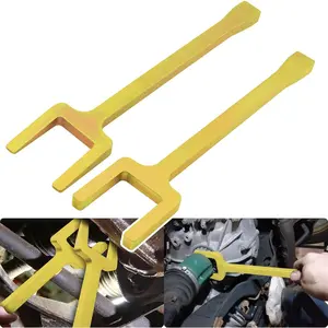 2PC Axle Popper Kit CV Axle Removal Tool for Most FWD Front Wheel Drive Vehicles Remove Stuck Half Shaft Fix Damaged CV Joints CV Axle Puller Gold