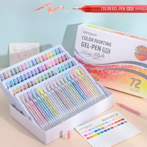 16/24/36/54/72 Color Glitter Gel Pen , Super Flash effec Gel Pens,Vivid Color Variety Sparkle Gel Pens for Coloring Books Drawing Doodling, 1.0mm Colored Gel Pens DIY Birthday Cards