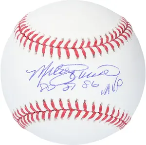 Mike Schmidt Philadelphia Phillies Autographed Baseball with "80, 81, 86 MVP" Inscription - Fanatics Authentic Certified